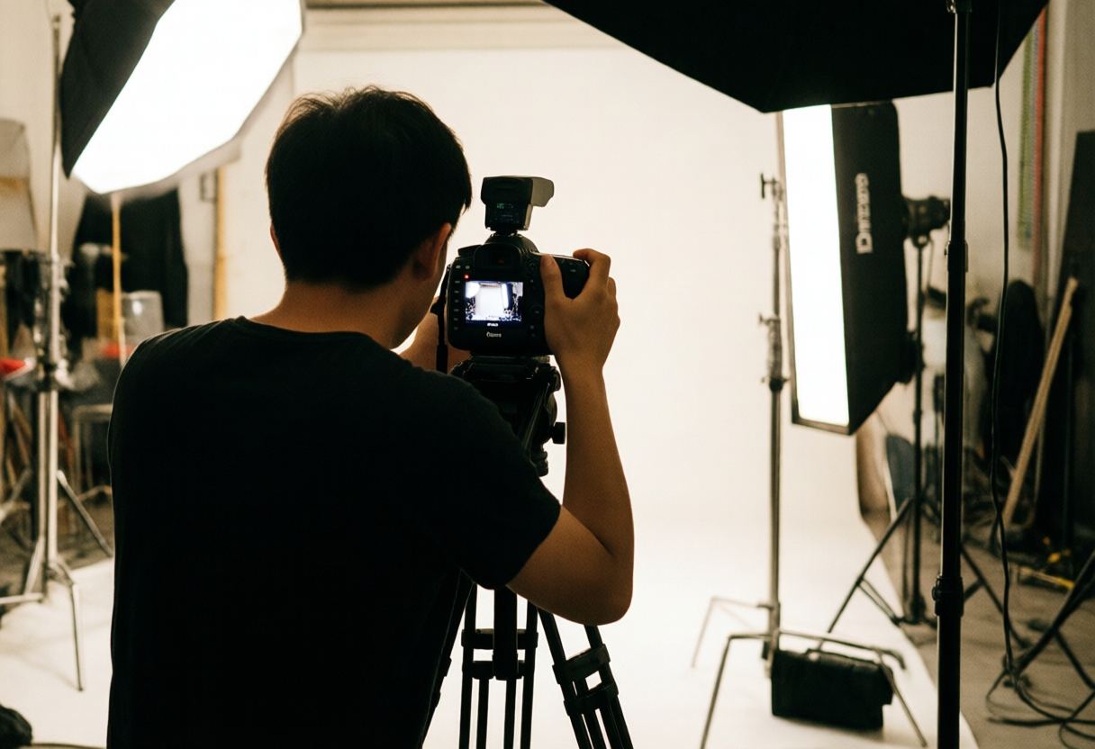 Behind the scenes